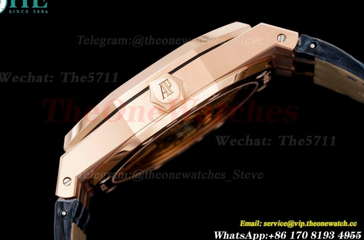 Super Clone Oak LE RG A4302 APSF Blue 15510 Royal 41mm Stk 0223